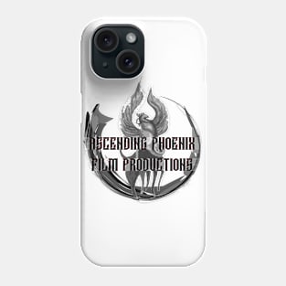 Ascending Phoenix Film Production Logo (Main/Black Letter) Phone Case