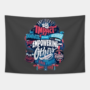 AWESOME  MOTIVATIONAL TEE Tapestry