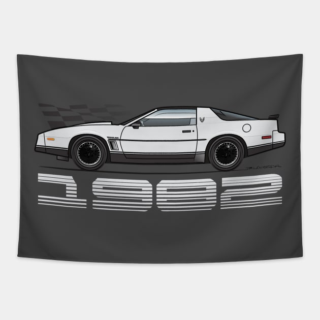 1982 white trans Am Tapestry by JRCustoms44