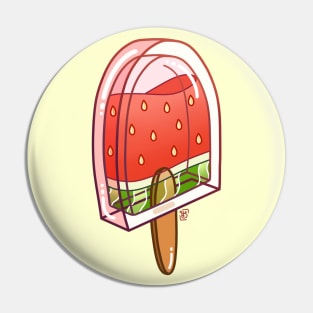 Watermelon Ice Pop Pin