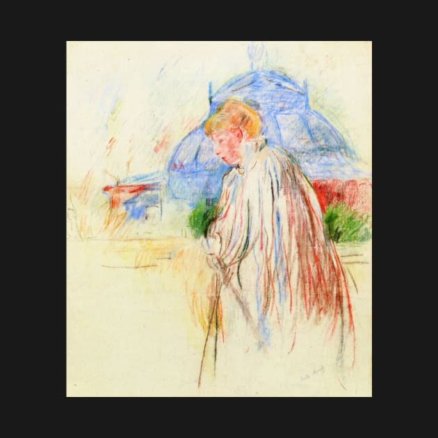 at the exposition palace - Berthe Morisot by Kollagio