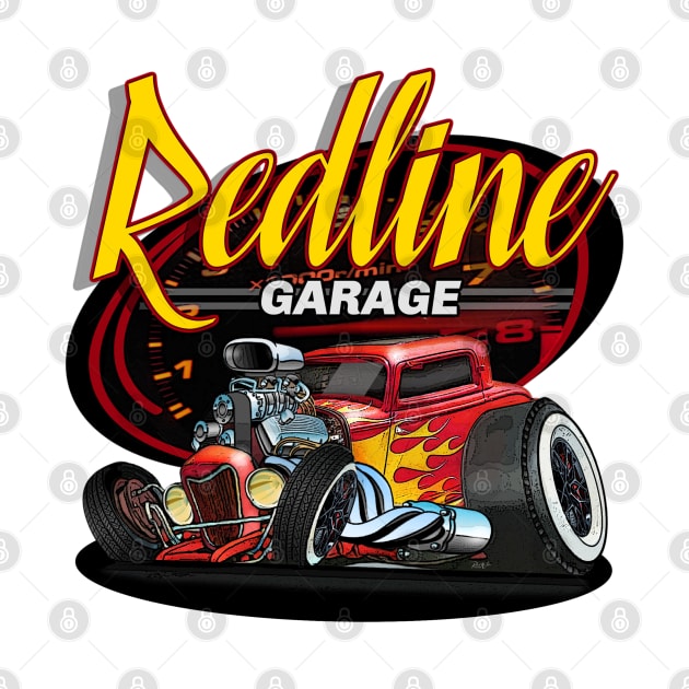 Redline Garage by Wilcox PhotoArt