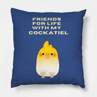 Cockatiel Lovers Shirt Pillow