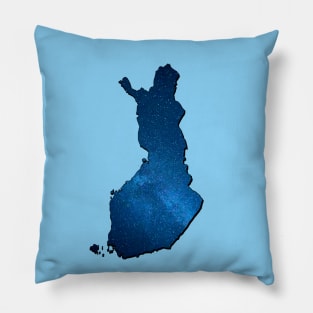 Awesome map of Finland Pillow