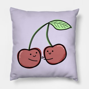Cute Cherries Pillow