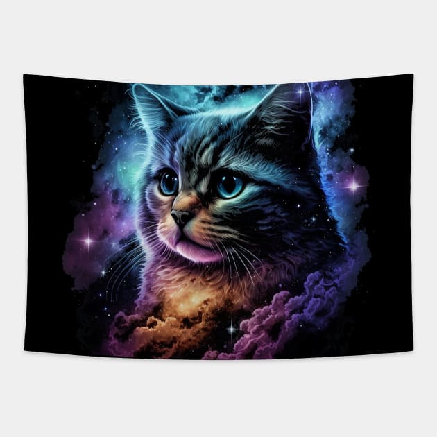 Cat Nebula Tapestry by TreemanMorse