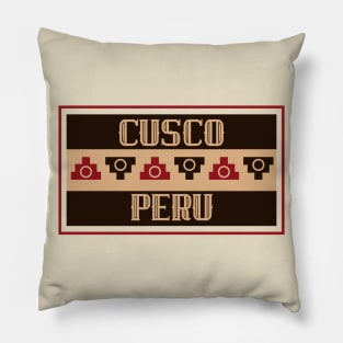 Cusco Peru Pillow