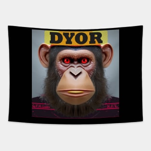 DYOR Bored NFT Community Ape Syndrome Tapestry