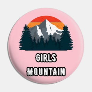 Girls Mountain Pin