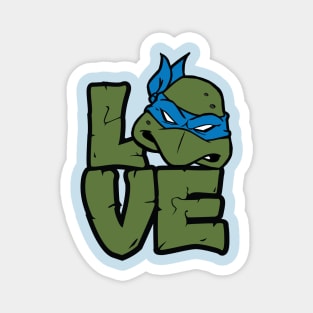 Turtle Love (Leonardo) Magnet