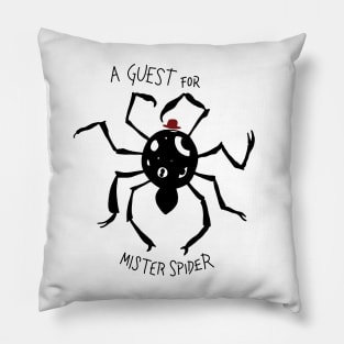 A Guest for Mr. Spider Pillow