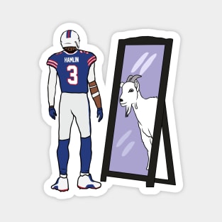 Damar Hamlin Mirror GOAT Magnet