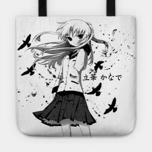 Angel ink splatters Tote