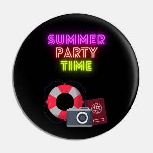 Summer party time Pin