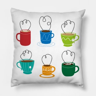 Little teacups Pillow