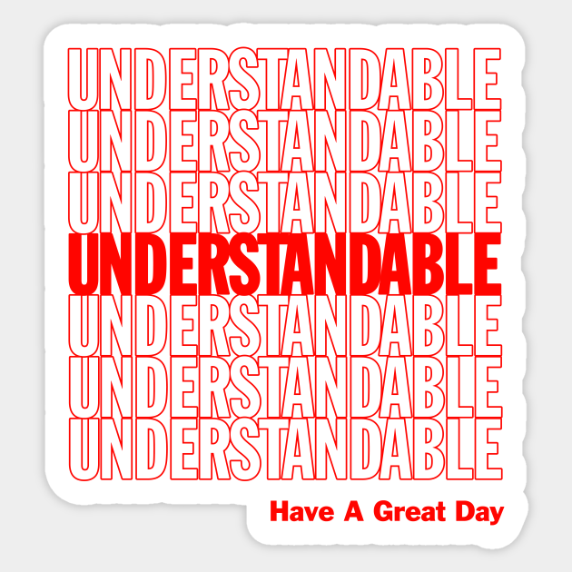Understandable Have A Nice Day Template
