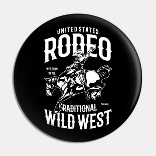 Rodeo Wild West Pin