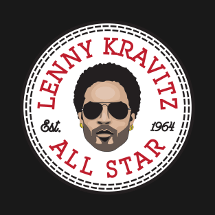 Lenny Kravitz All Star Converse Logo T-Shirt