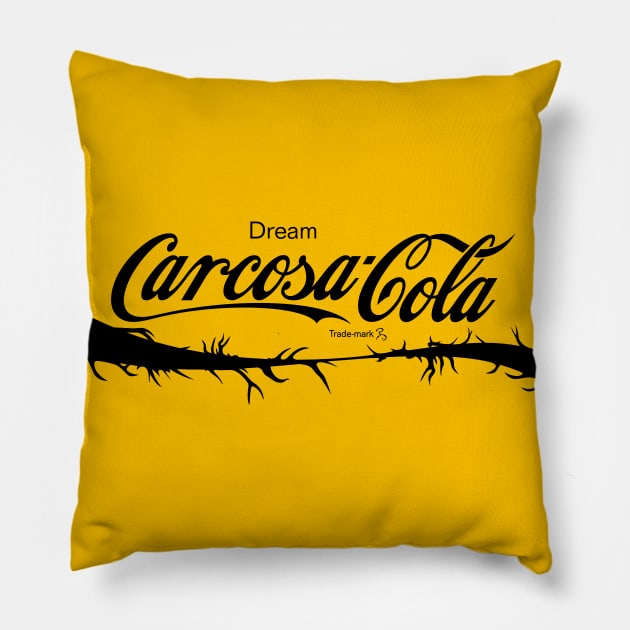 Carcosa-Cola Pillow by Carcosa-Cola