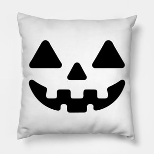 Jack o Lantern Pumpkin Face Pillow