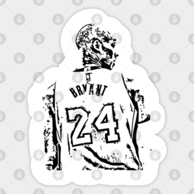 Kobe Bryant Los Angeles Lakers Kobe Bryant Los Angeles Lakers Sticker Teepublic
