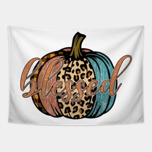 Blessed pumpkin Tapestry