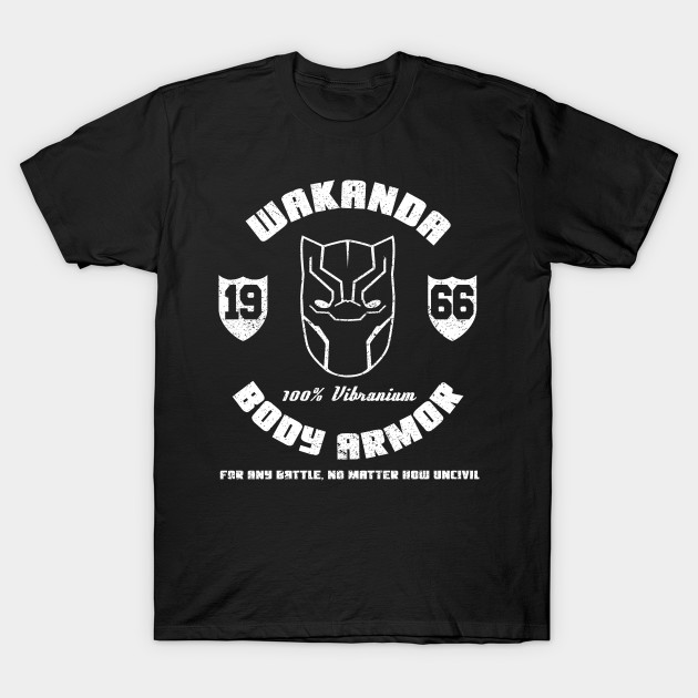 black panther armor shirt