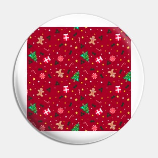 Christmas Holidays - Red Pin