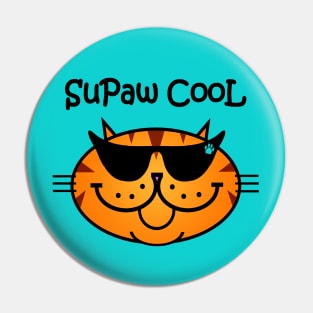 SuPaw CooL - Gingerrrrr Tabby Pin