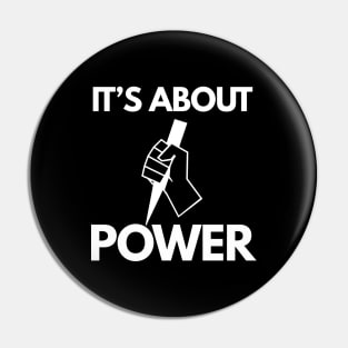 Buffy the vampire slayer quote it's about power Pin