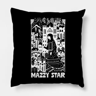 Mazzy Star -- Original Aesthetic Design Pillow