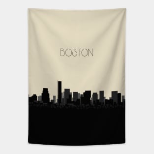 Boston Skyline Tapestry
