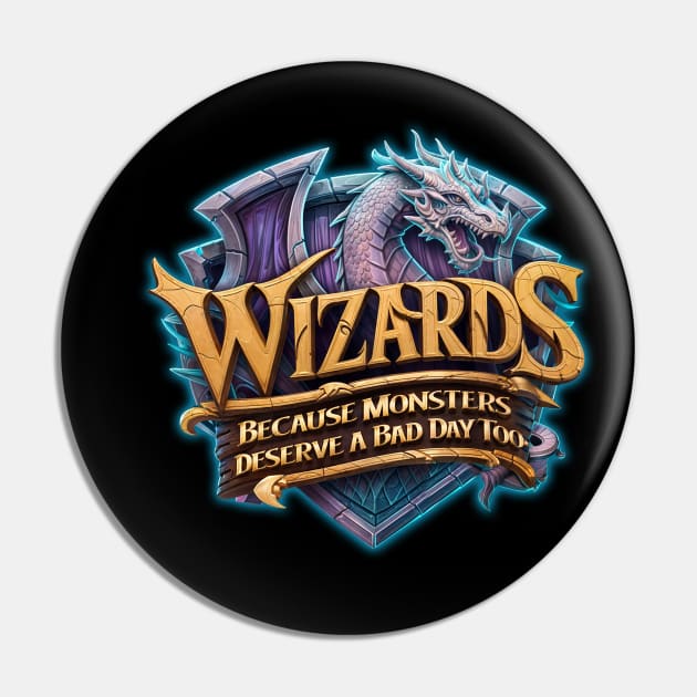 Wizards gamers Pin by Arturo Vivó