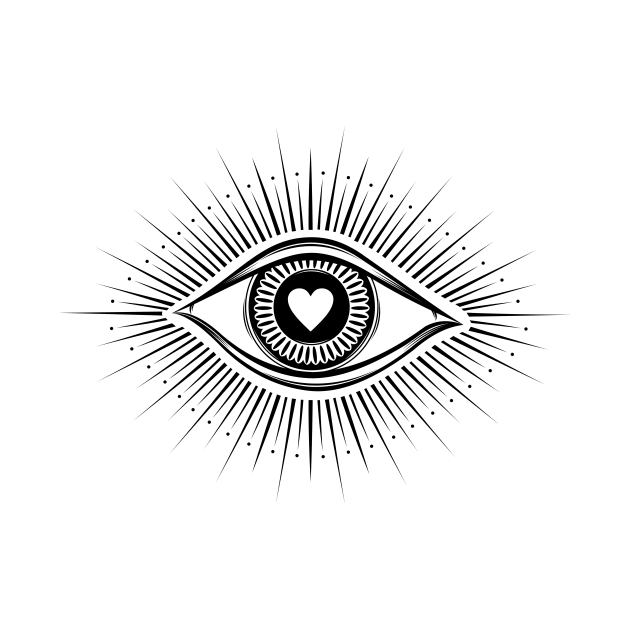 All seeing eye symbol by Razym