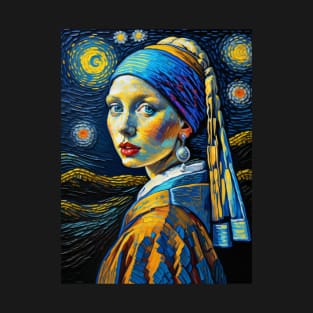 Girl with a Pearl earring T-Shirt