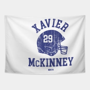 Xavier McKinney New York G Helmet Font Tapestry