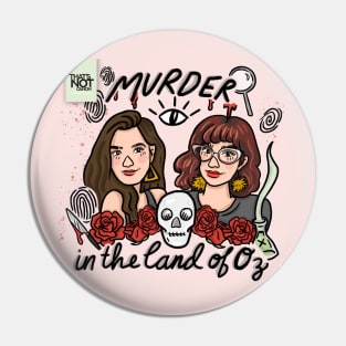 Murder in the Land of Oz New Cover Pin