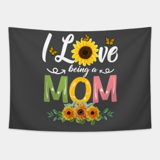 I love being a mom Tapestry