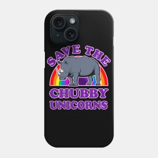 Save the Chubby Unicorns Phone Case