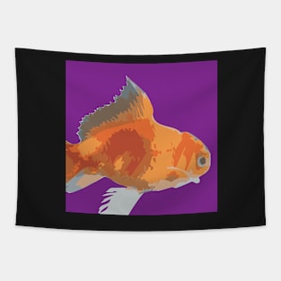 BIG FISH. ILLUSTRATION OF A GOLDFISH. Tapestry