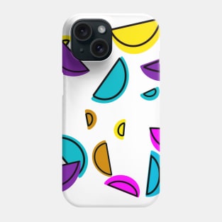 Colorful shapes Phone Case