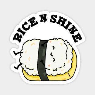 Rise And Shine Cute Sushi Pun Magnet