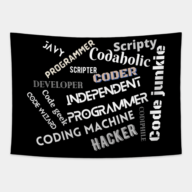 tech slang | engineer cool design | coding | developer | programmer Tapestry by pink is cute