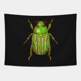 Green Jewel Beetle Tapestry