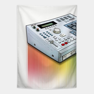 MPC2000 Beat-Maker 80s Producer Tribute Design Tapestry