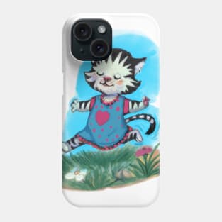 Happy kitten Phone Case