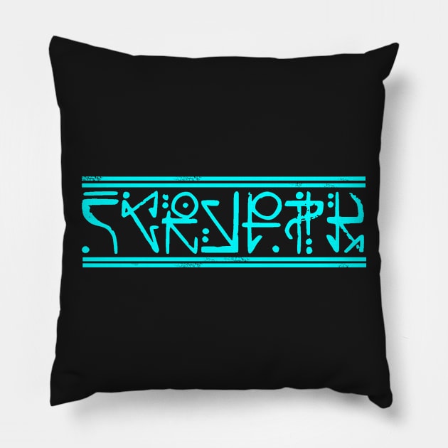 Scryptk Pillow by SCRYPTK