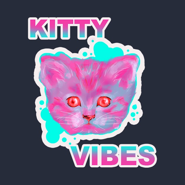 Kitty vibes by basiaradkowska