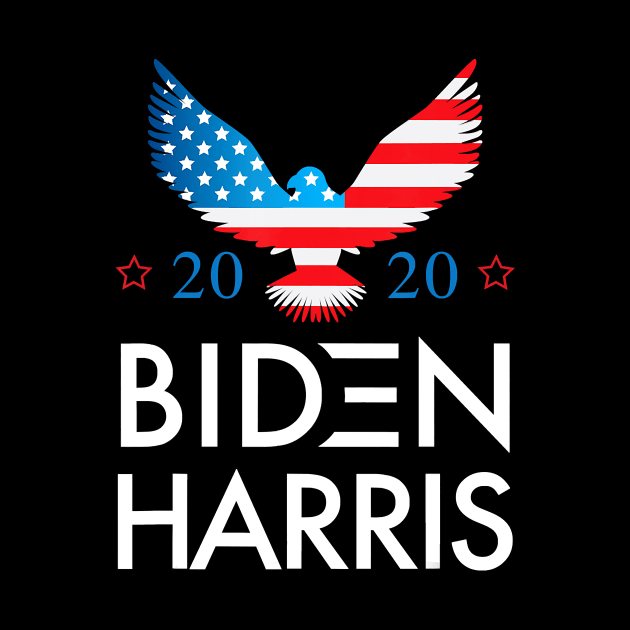 Biden Harris Shirt - Joe Biden Kamala Harris 2020 T-Shirt by Danielss