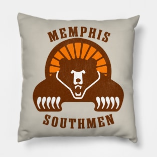 Defunct Memphis Southmen WFL Football 1975 Pillow